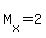 M%5Bx%5D+=+2
