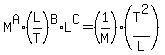 M%5EA%2A%28L%2FT%29%5EB%2AL%5EC=%281%2FM%29%28T%5E2%2FL%29