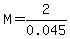 \"M+=+2%2F0.045\"