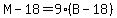 M-18=9%28B-18%29