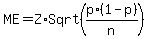 ME=+Z%2ASqrt%28p%2A%281-p%29%2Fn%29