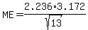 ME+=+2.236%2A3.172%2Fsqrt%2813%29