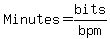 Minutes=bits%2Fbpm
