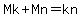 Mk%2BMn=kn