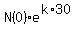 N%280%29%2Ae%5E%28k%2A30%29