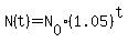 N%28t%29=N%5B0%5D%281.05%29%5Et