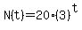 N%28t%29+=+20%283%29%5Et