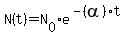 N%28t%29+=+N%5B0%5De%5E%28-%28alpha%29t%29