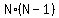 N%2A%28N-1%29