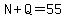 N%2BQ=55