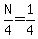 N%2F4=1%2F4