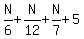 N%2F6%2BN%2F12%2BN%2F7%2B5