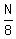 N%2F8