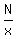 N%2Fx