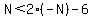 N%3C2%28-N%29-6
