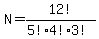 N=12%21%2F%285%21%2A4%21%2A3%21%29
