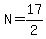 N=17%2F2