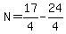 N=17%2F4-24%2F4