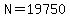 N=19750