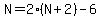 N=2%28N%2B2%29-6