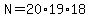 N=20%2A19%2A18