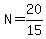 N=20%2F15