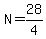N=28%2F4
