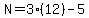 N=3%2812%29-5