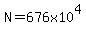 N=676x10%5E4