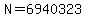 N=6940323