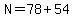 N=78%2B54