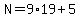 N=9%2A19%2B5