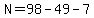N=98-49-7