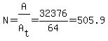 N=A%2FA%5Bt%5D=32376%2F64=505.9