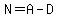 N=A-D