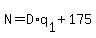 N=D%2Aq%5B1%5D%2B175
