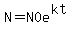 N=N0e%5E%28kt%29