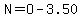 N=O-3.50