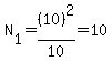N%5B1%5D=%2810%29%5E2%2F10=10