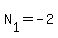 N%5B1%5D+=+-+2