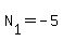 N%5B1%5D+=+-+5