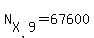 N%5BX%2C9%5D=67600