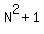 N%5E2%2B1