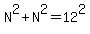 N%5E2%2BN%5E2=12%5E2