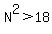 N%5E2%3E18