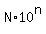 N+%2A+10%5En