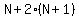 N+%2B+2%2A%28N%2B1%29