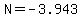 N+=+-3.943