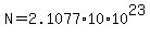 N+=+2.1077%2A10%2A10%5E23