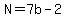 N+=+7b-2